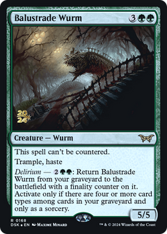 Balustrade Wurm (0168) (Prerelease) - Foil