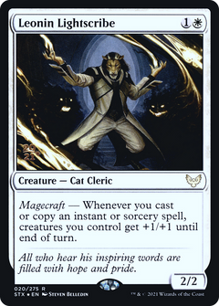 Leonin Lightscribe (020) (Prerelease) - Foil