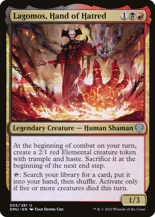 Lagomos, Hand of Hatred - Foil