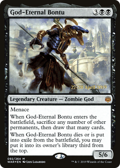 God-Eternal Bontu (092) (Prerelease) - Foil