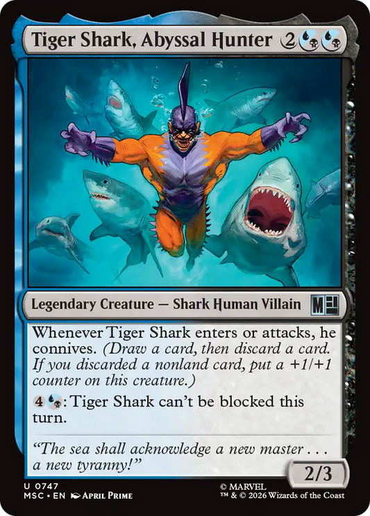 Tiger Shark, Abyssal Hunter (MSC) - Foil