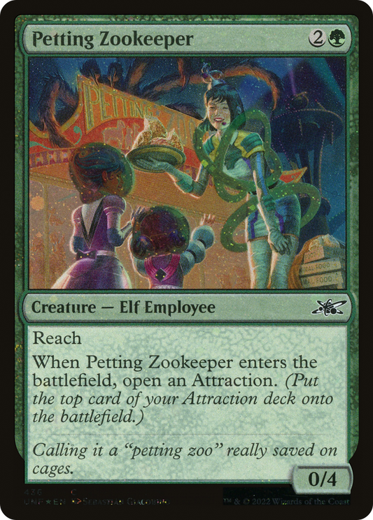 Petting Zookeeper (436) - Galaxy Foil