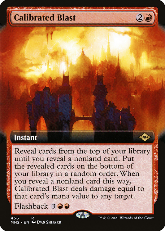 Calibrated Blast (456) (Extended Art)