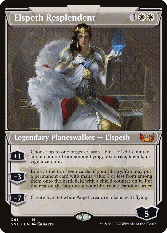 Elspeth Resplendent (341) (Showcase) - Foil