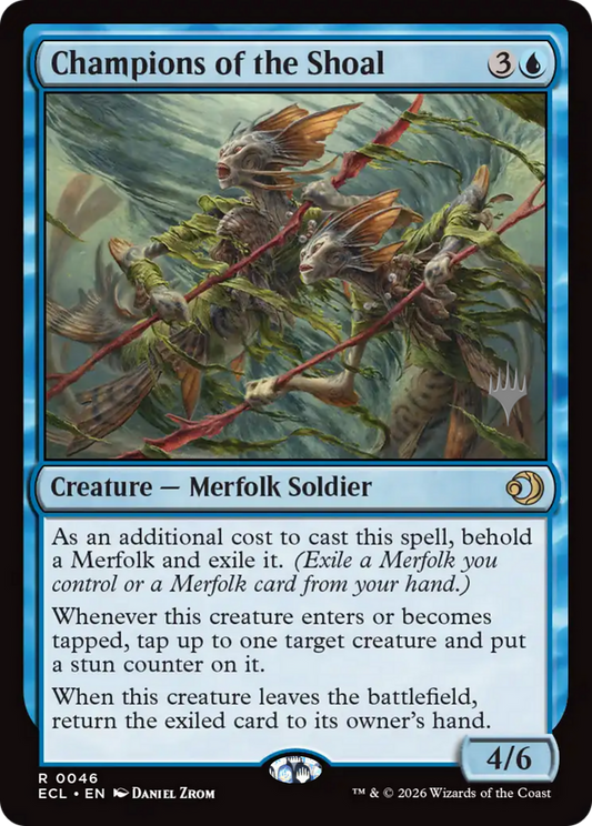 Champions of the Shoal (0046) (Promo Pack) (PECL) - Foil