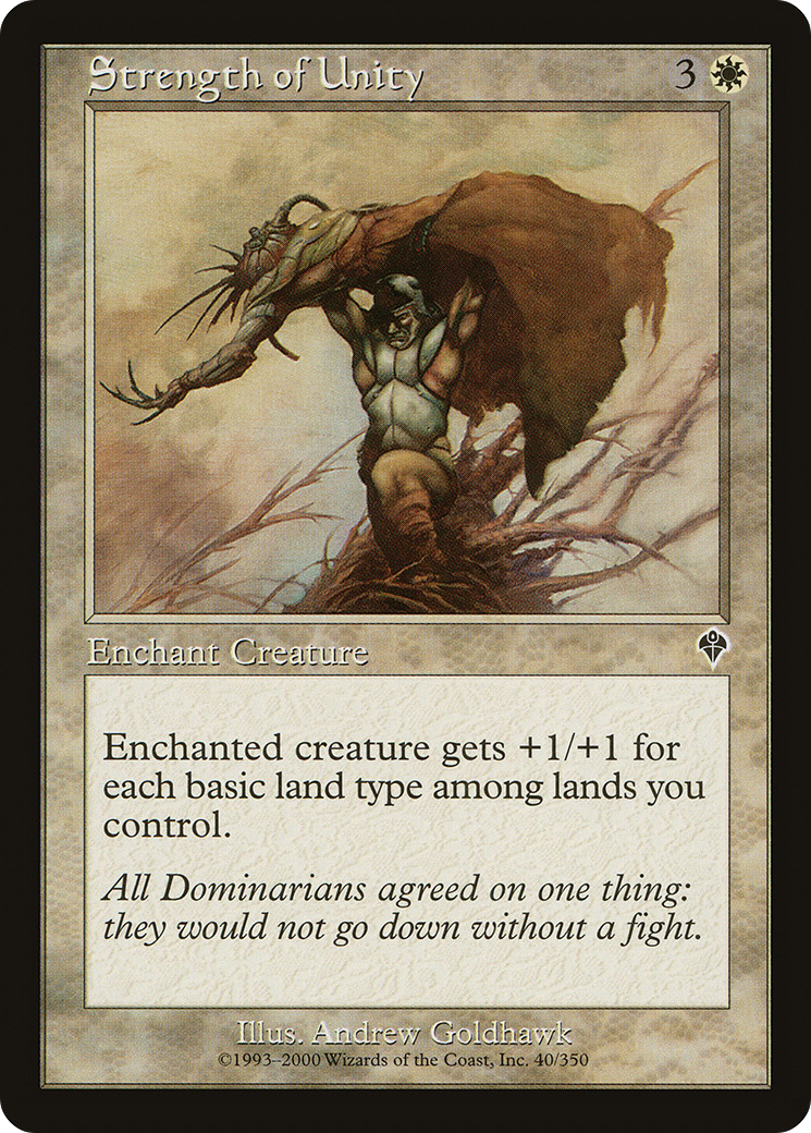 Strength of Unity - Foil