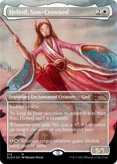 Heliod, Sun-Crowned (214) (Borderless)