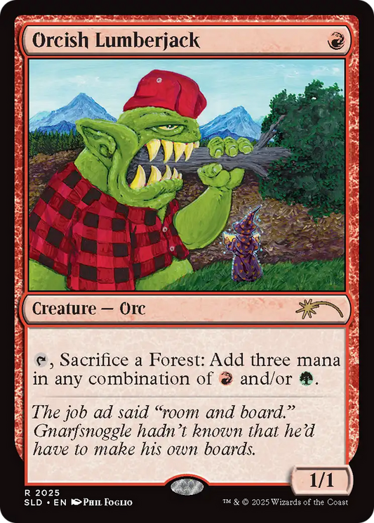 Orcish Lumberjack (2025) - Foil