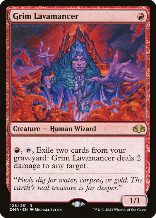Grim Lavamancer - Foil