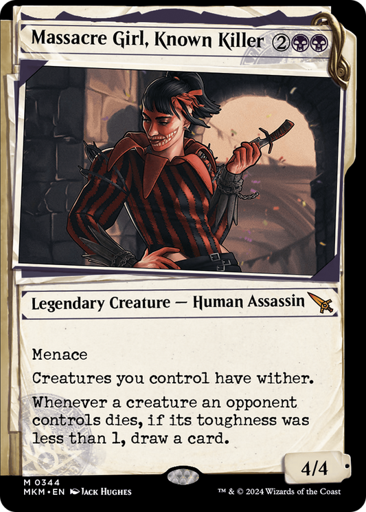 Massacre Girl, Known Killer (0344) (Showcase)