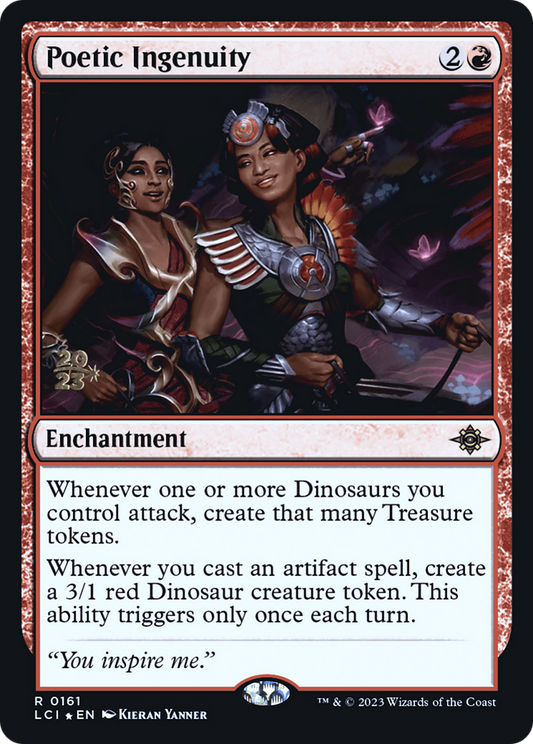 Poetic Ingenuity (0161) (Prerelease) - Foil