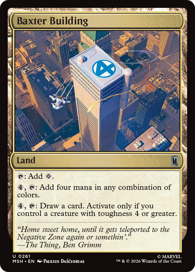 Baxter Building  (MSH) - Foil