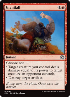 Giantfall (0141) (ECL) - Foil