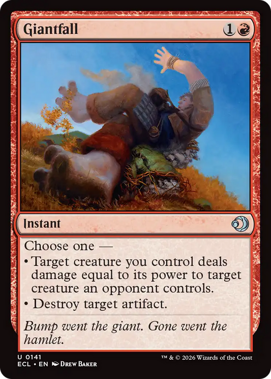 Giantfall (0141) (ECL) - Foil