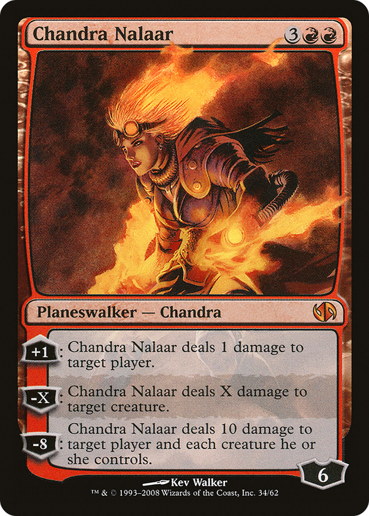 Chandra Nalaar (034) (Japanese) (DD2) - Foil