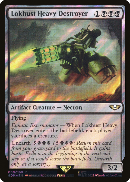 Lokhust Heavy Destroyer - Surge Foil