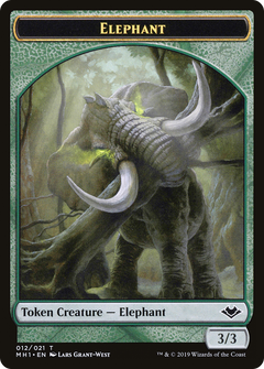 Elephant Token (012) - Foil