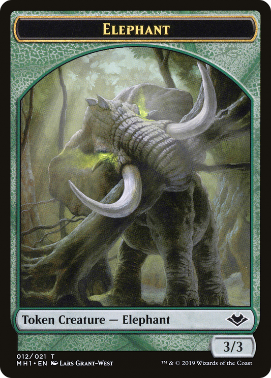 Elephant Token (012) - Foil