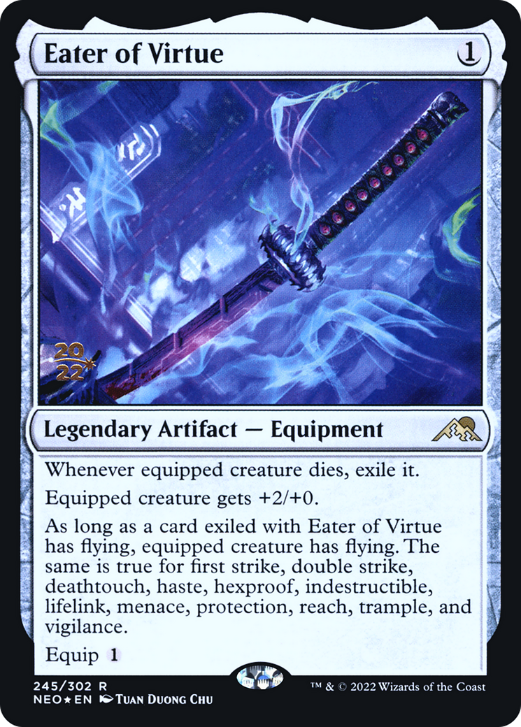 Eater of Virtue (245) (Prerelease) - Foil