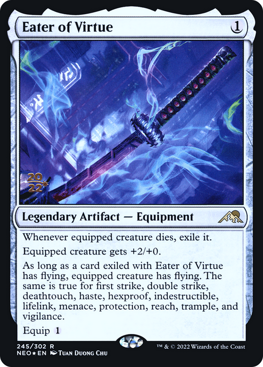 Eater of Virtue (245) (Prerelease) - Foil
