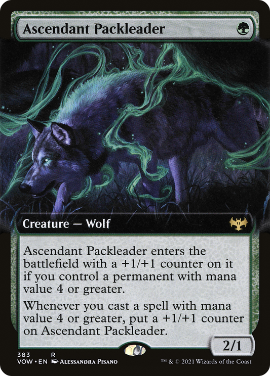 Ascendant Packleader (383) (Extended Art) - Foil