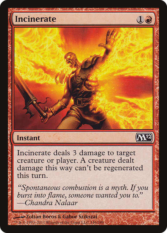Incinerate - Foil
