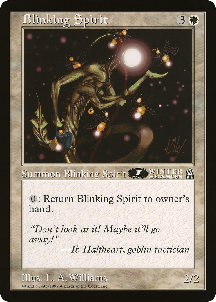 Blinking Spirit (1st Place) (Oversized) (Arena League Promo)