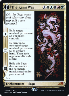 The Kami War // O-Kagachi Made Manifest (227) (Prerelease) (PNEO) - Foil