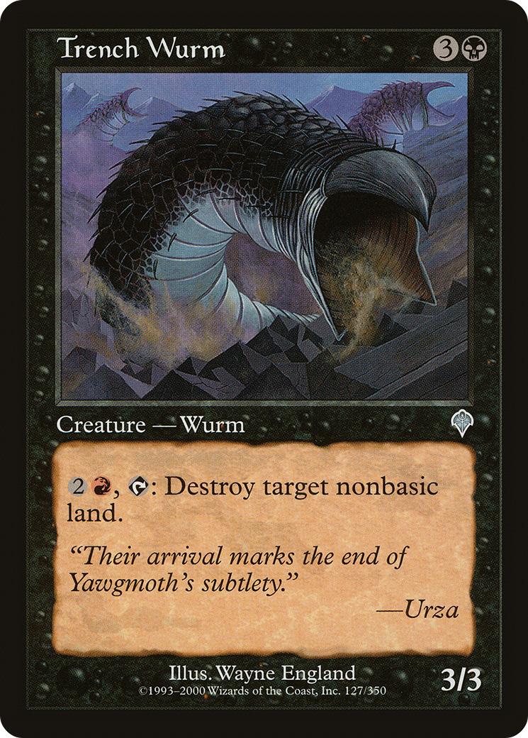 Trench Wurm - Foil