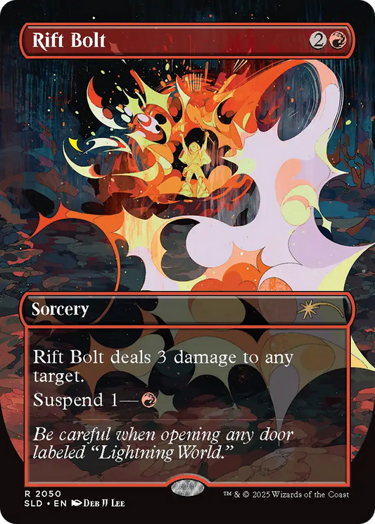 Rift Bolt (2050) (Borderless) - Foil