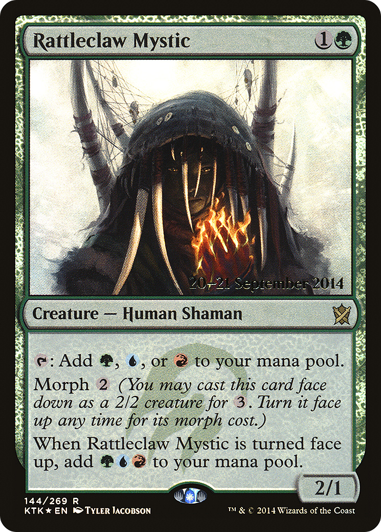 Rattleclaw Mystic Foil (144) (Prerelease) - Foil