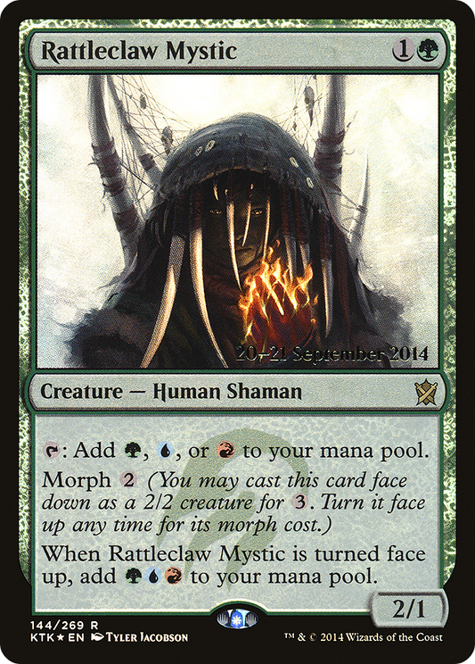 Rattleclaw Mystic Foil (144) (Prerelease) - Foil