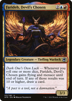 Farideh, Devil's Chosen - Foil