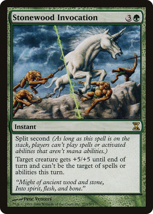 Stonewood Invocation - Foil