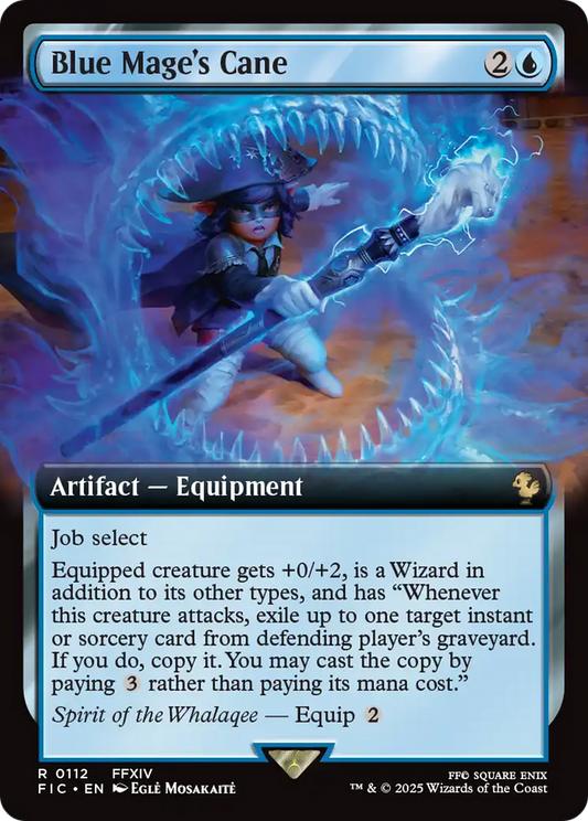 Blue Mage's Cane (0112) (Extended Art)