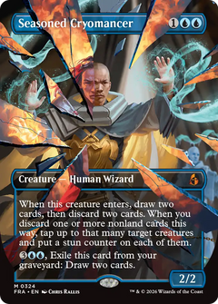 Seasoned Cryomancer (0324) (Borderless) (FRA) - Foil