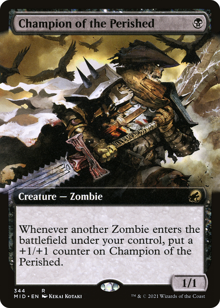 Champion of the Perished (344) (Extended Art) - Foil