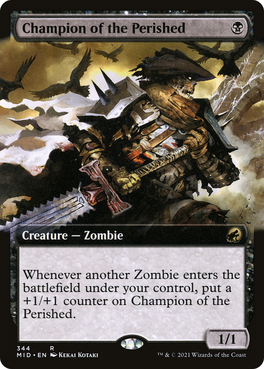 Champion of the Perished (344) (Extended Art) - Foil
