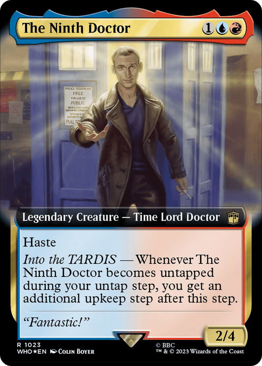 The Ninth Doctor (1023) (Extended Art) - Surge Foil