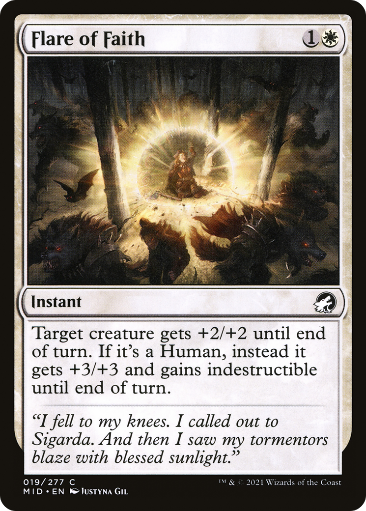 Flare of Faith - Foil