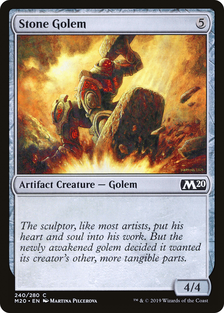 Stone Golem - Foil