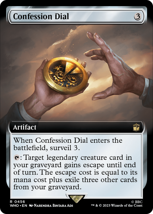 Confession Dial (0456) (Extended Art) - Foil