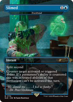 Slimed [Trickbind] (1774) (Borderless) - Rainbow Foil