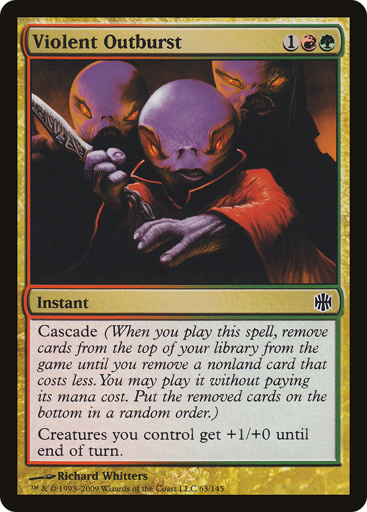Violent Outburst - Foil