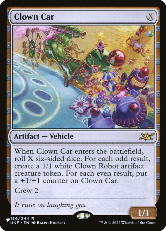 Clown Car (UNF-186) (PLST)
