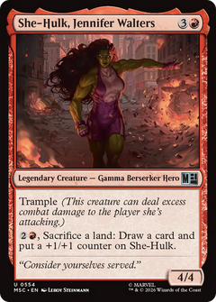 She-Hulk, Jennifer Walters (MSC) - Foil