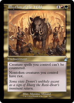 Rhythm of the Wild (0380) (Retro Frame) - Foil