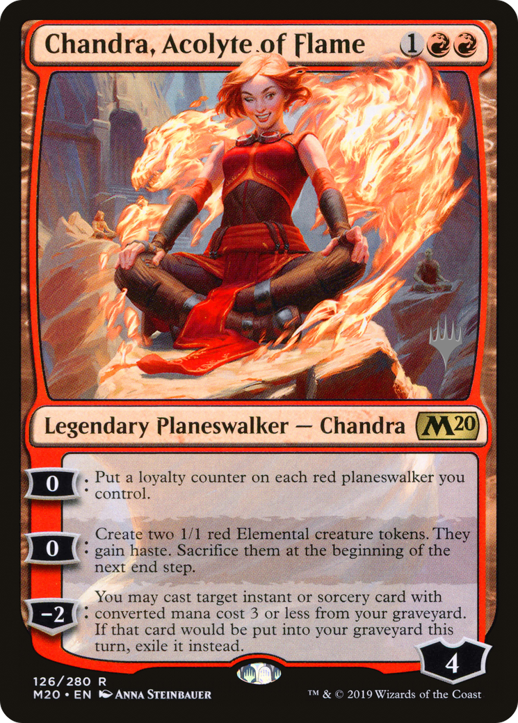 Chandra, Acolyte of Flame (126) (Promo Pack)