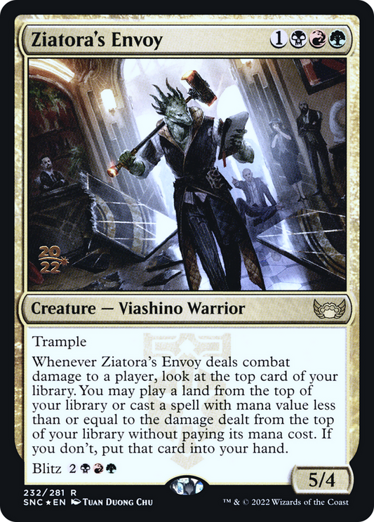 Ziatora's Envoy (232) (Prerelease) (PSNC) - Foil