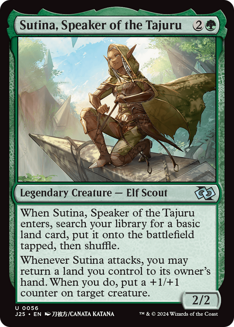 Sutina, Speaker of the Tajuru (Anime)